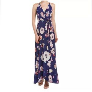 Yumi Kim Silk Blue Poppy Iverson Rush Hour Maxi